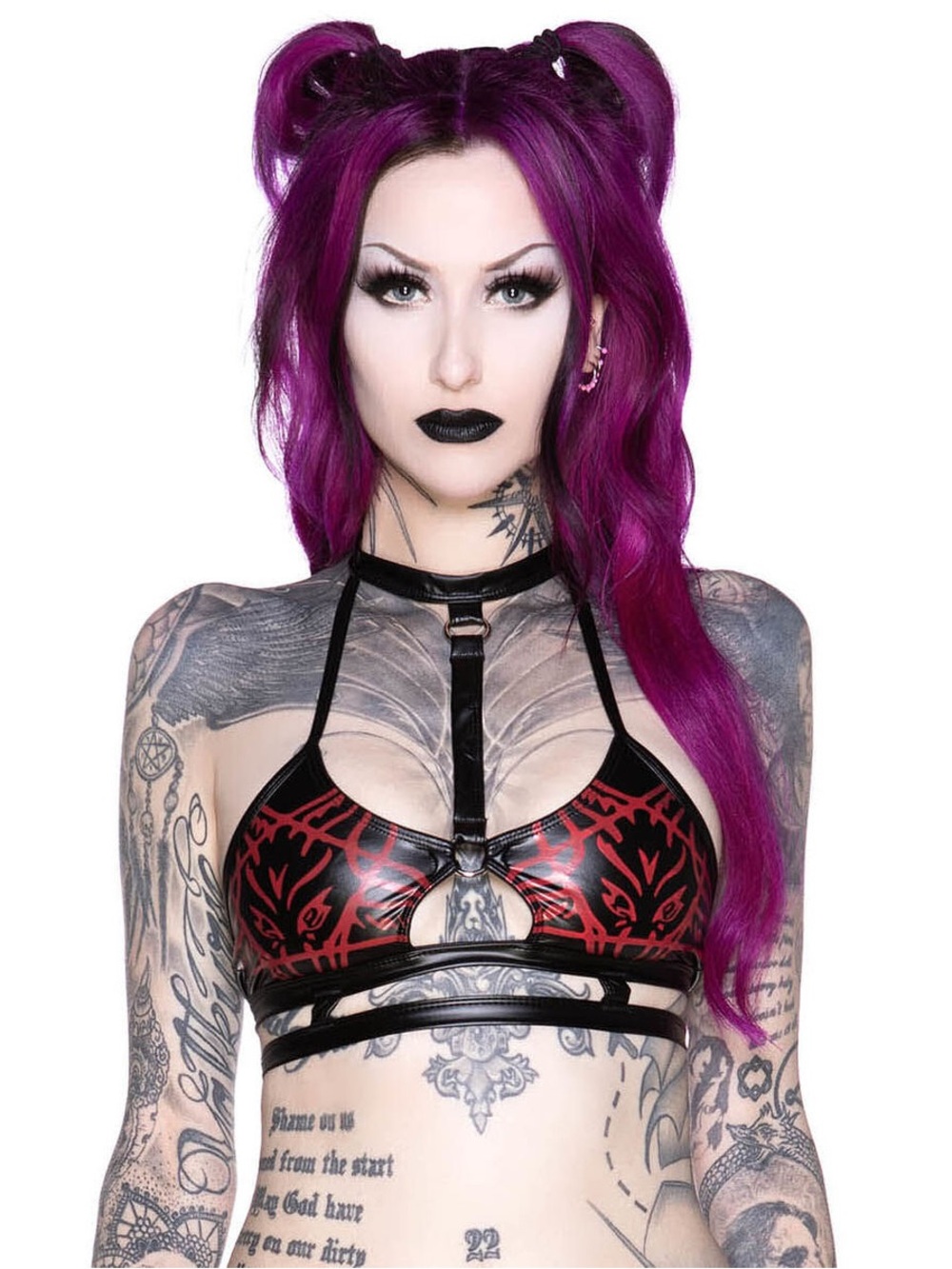 Killstar raise hell cage bra size XL